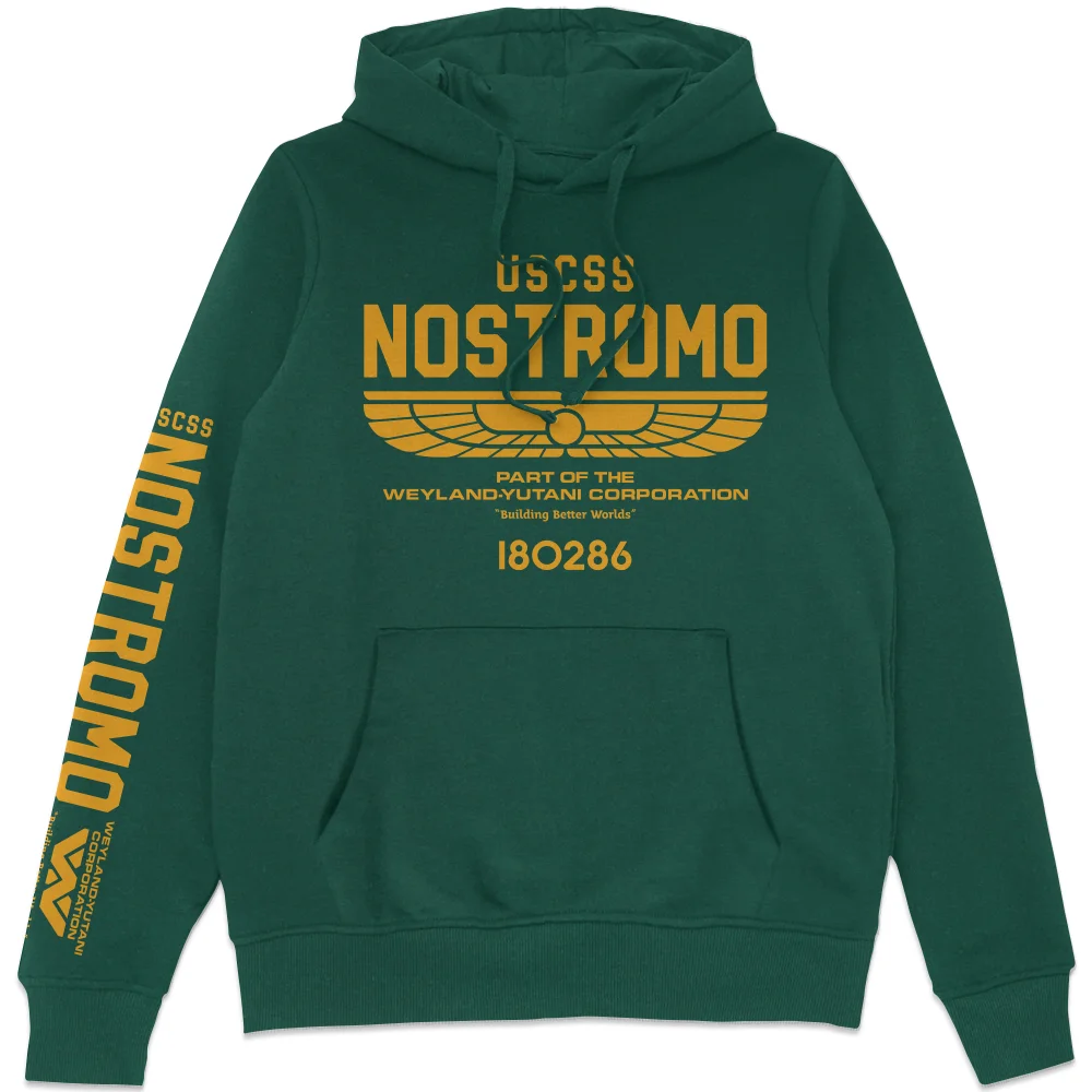 Alien Nostromo Hoodie - Green - M Bild 1