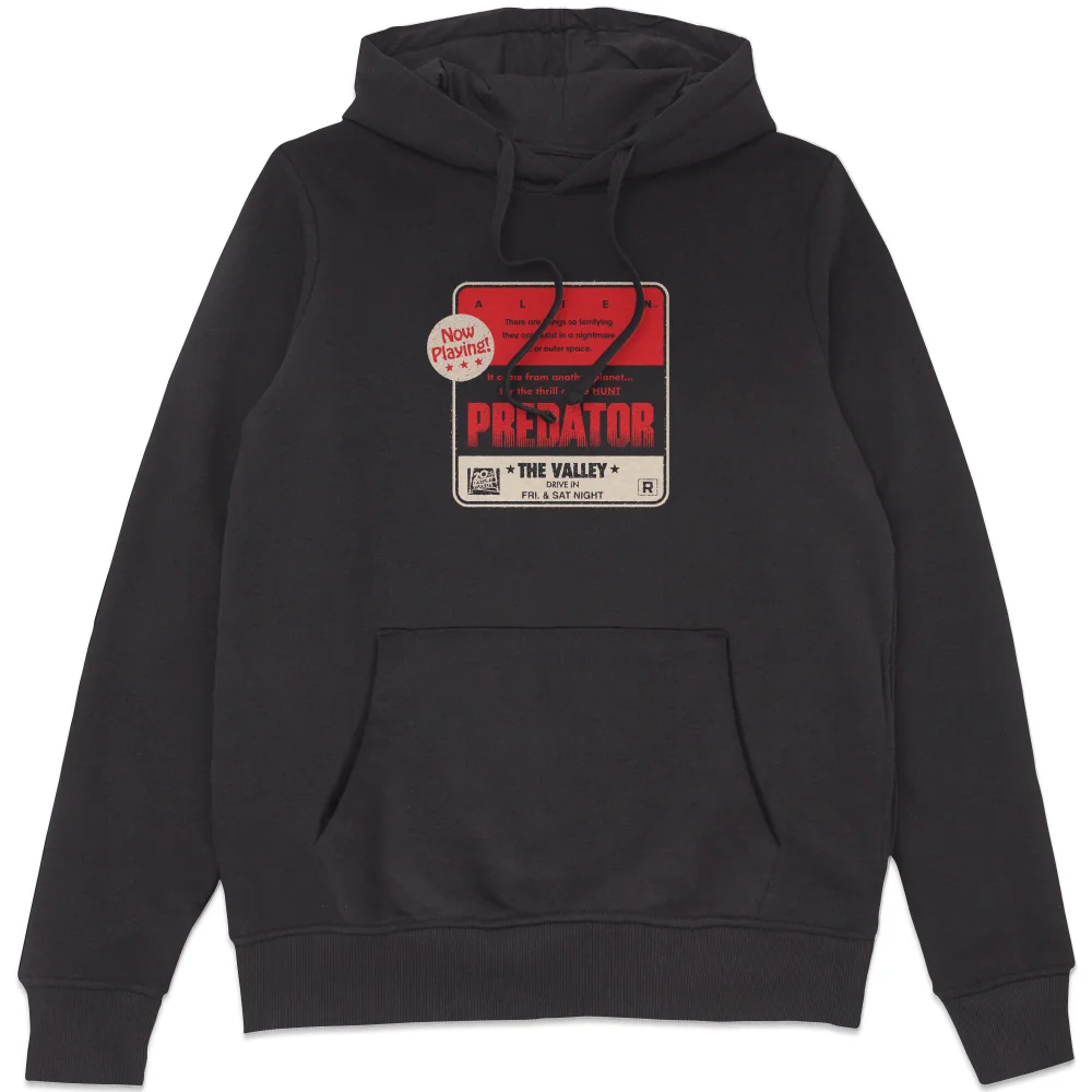 Alien Vs Predator Double Bill Hoodie - Black - S Bild 1