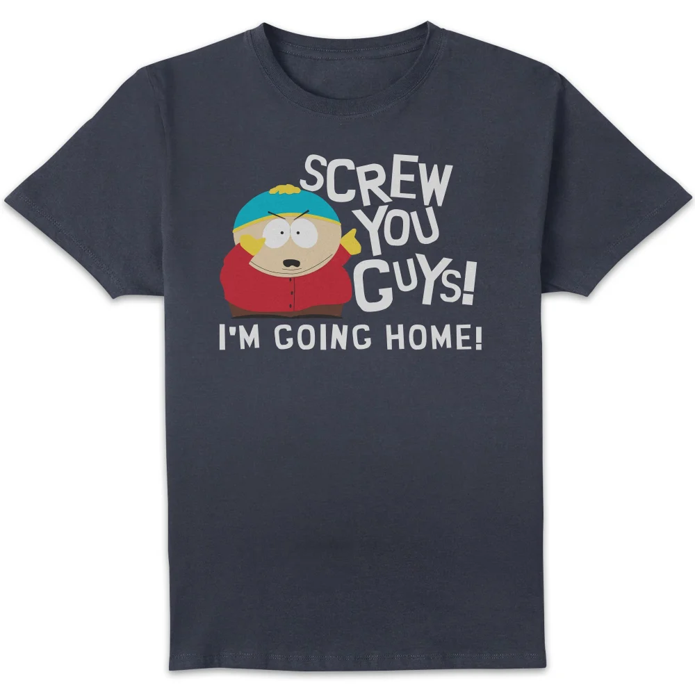 South Park Screw You Guys I'm Going Home! Unisex T-Shirt - Navy - S Bild 1