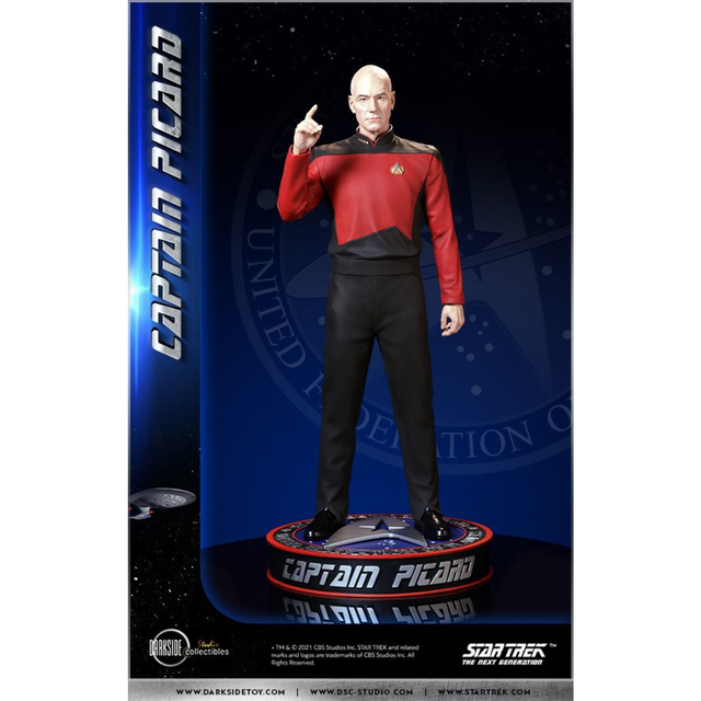 Captain Jean-Luc Picard Star Trek 1/3 Scale Statue by Darkside Collectibles Studio