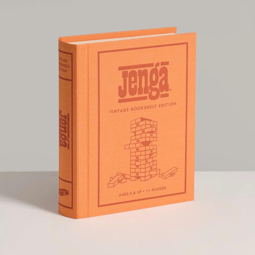 Jenga Vintage Bookshelf Edition Bild 1