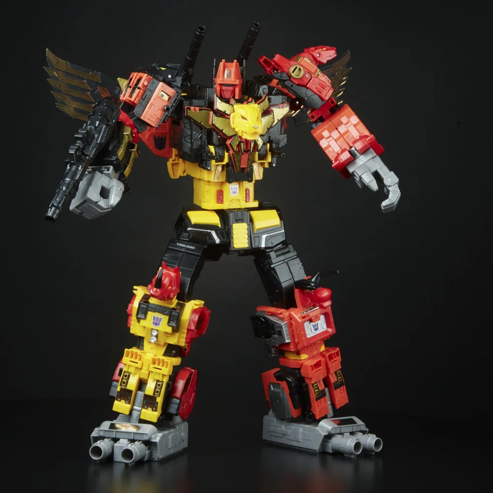 Hasbro Transformers Power of the Primes Titan Class Predaking Combiner Action Figure Set Bild 1