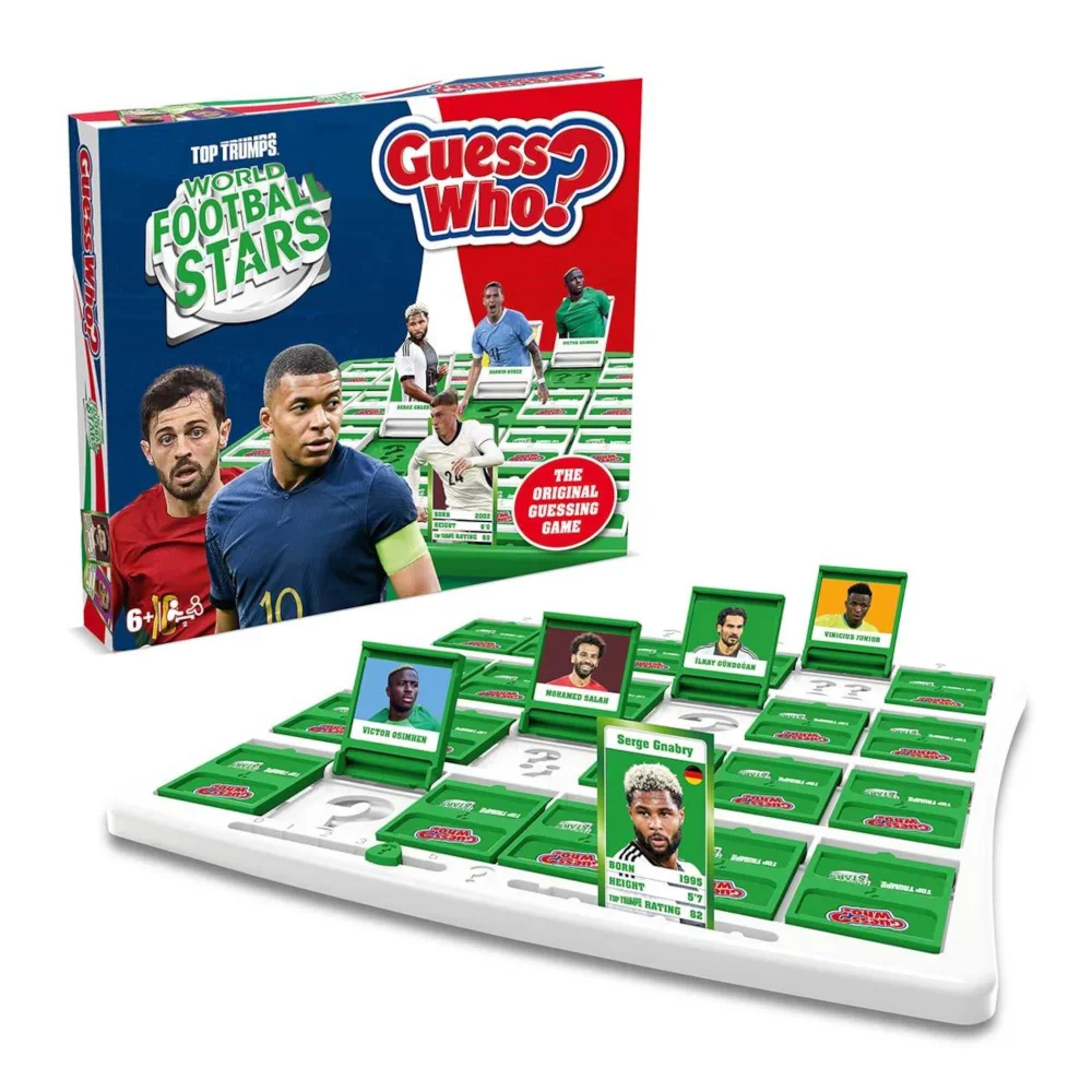 World Football Stars Guess Who Board Game Bild 1