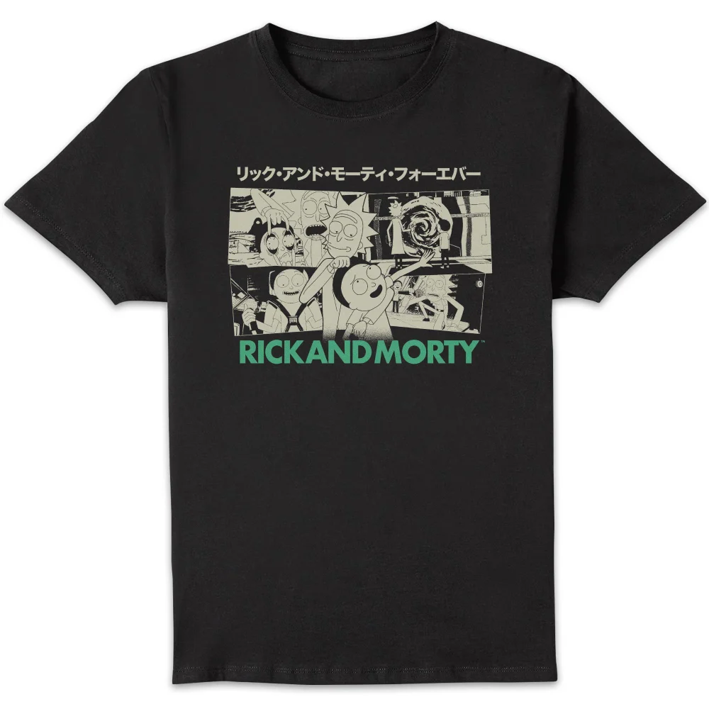 Rick and Morty Intergalactic Buds! Unisex T-Shirt - Black - L Bild 1