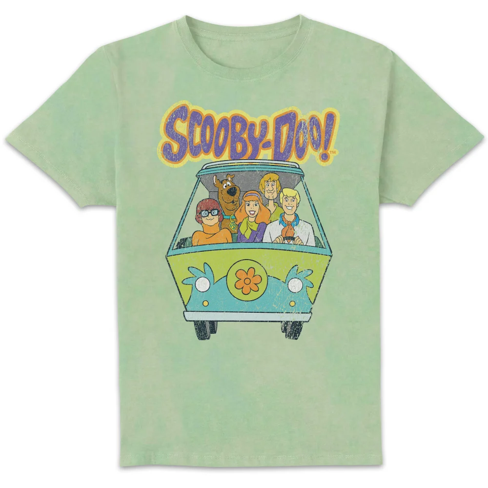 Scooby Doo Unisex T-Shirt - Mint Acid Wash - M Bild 1