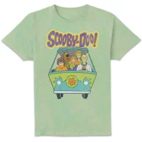 Scooby Doo Unisex T-Shirt - Mint Acid Wash