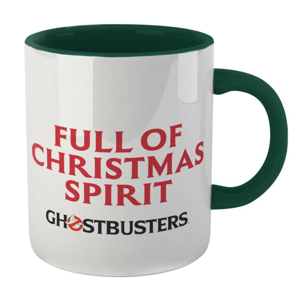 Ghostbusters Full Of Christmas Spirit Mug - Green Bild 1