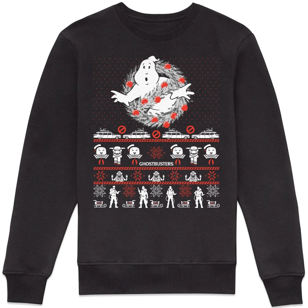 Ghostbusters Tis The Season For Bustin' Sweatshirt - Black - XS Bild 1