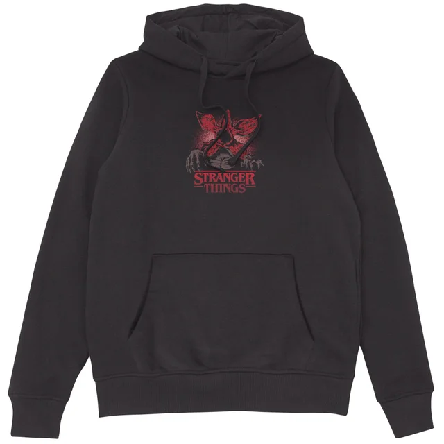 Stranger Things 16 Bit Demogorgon Hoodie - Black