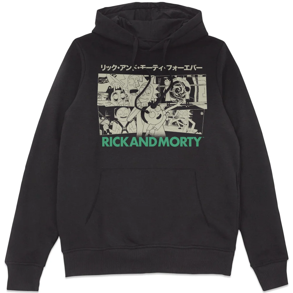 Rick and Morty Intergalactic Buds! Hoodie - Black - S Bild 1