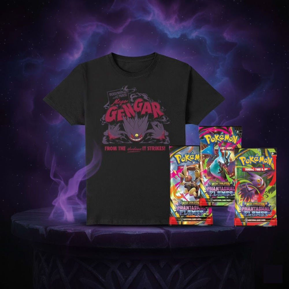 Pokémon Mega Gengar Premium T-Shirt Bundle - L Bild 1