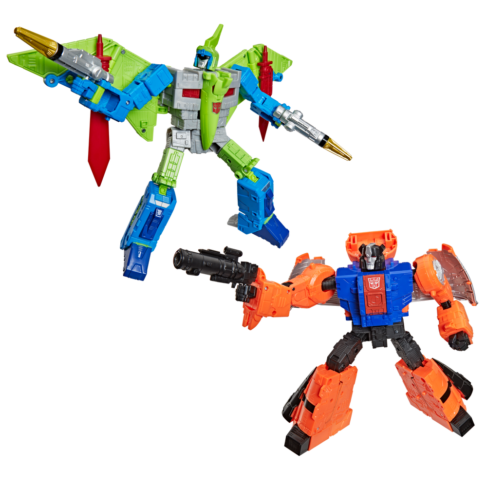 Hasbro Transformers Toys Age of the Primes G2 Dinobot Swoop and G2 Dinobot Sludge 8.5" Figures, 8+ Bild 1