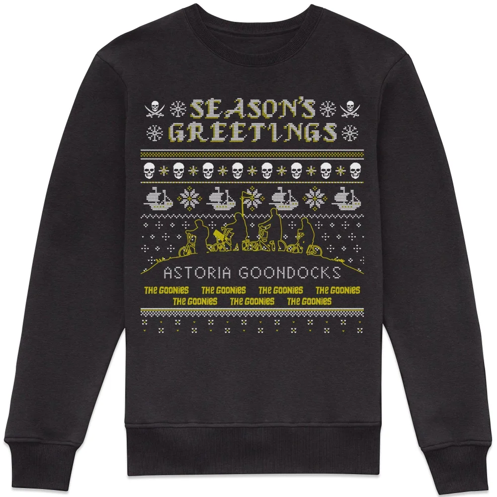 The Goonies Christmas Sweatshirt - Black - L Bild 1