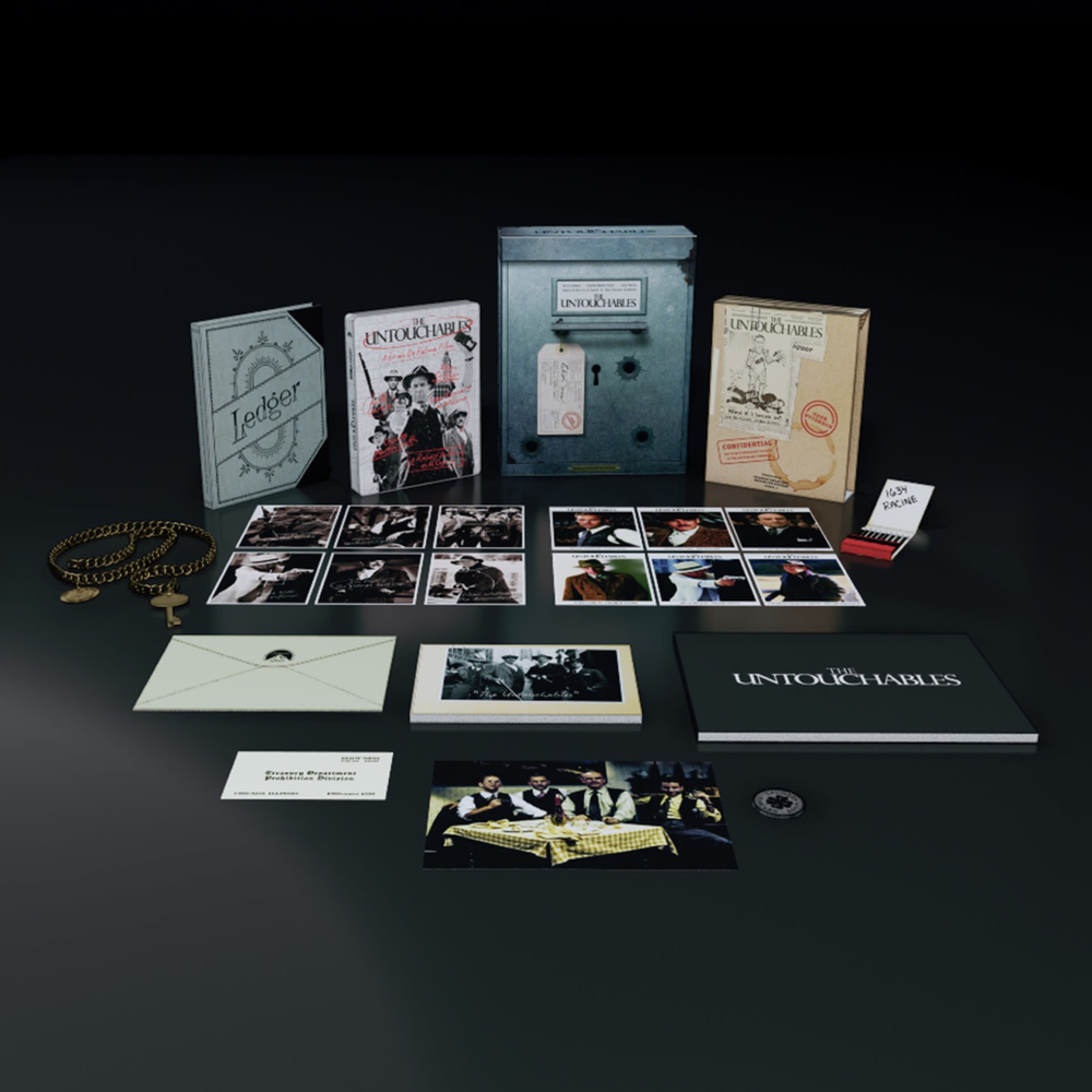 The Untouchables Zavvi Exclusive Deluxe Edition 4K Ultra HD SteelBook Bild 1