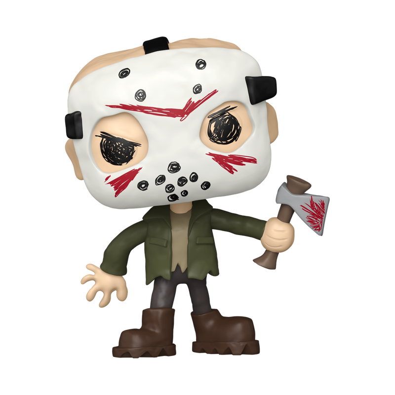 POP Movies: Doodles Jason Voorhees Funko POP Vinyl Bild 1