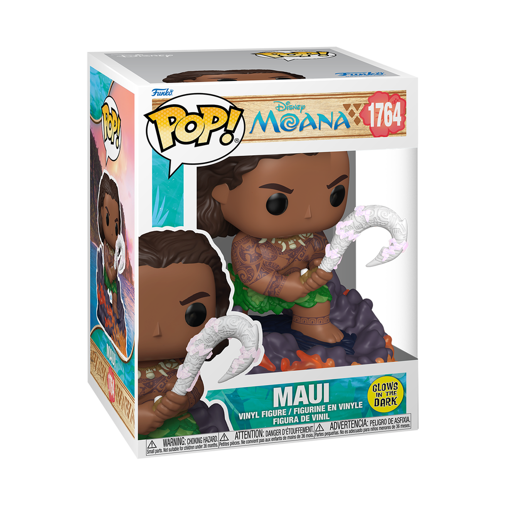 Pop! Premium Disney Moana Maui (Glow) Funko POP Vinyl Bild 1