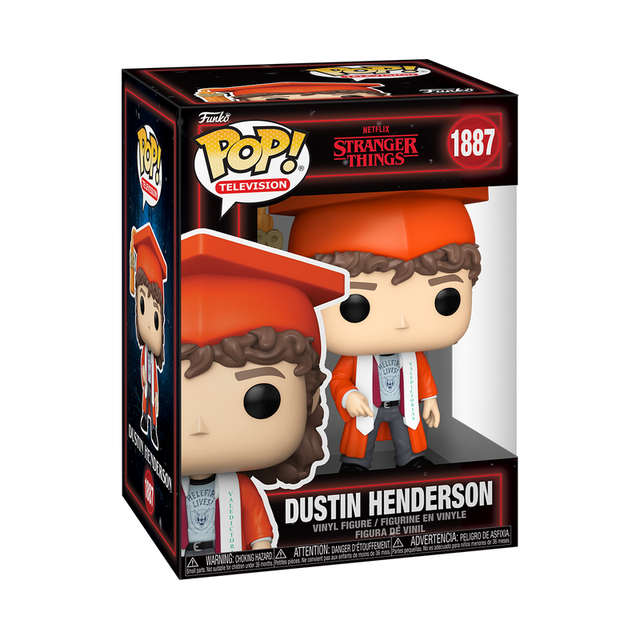 Pop! Stranger Things Dustin Henderson (Graduation) Funko POP Vinyl