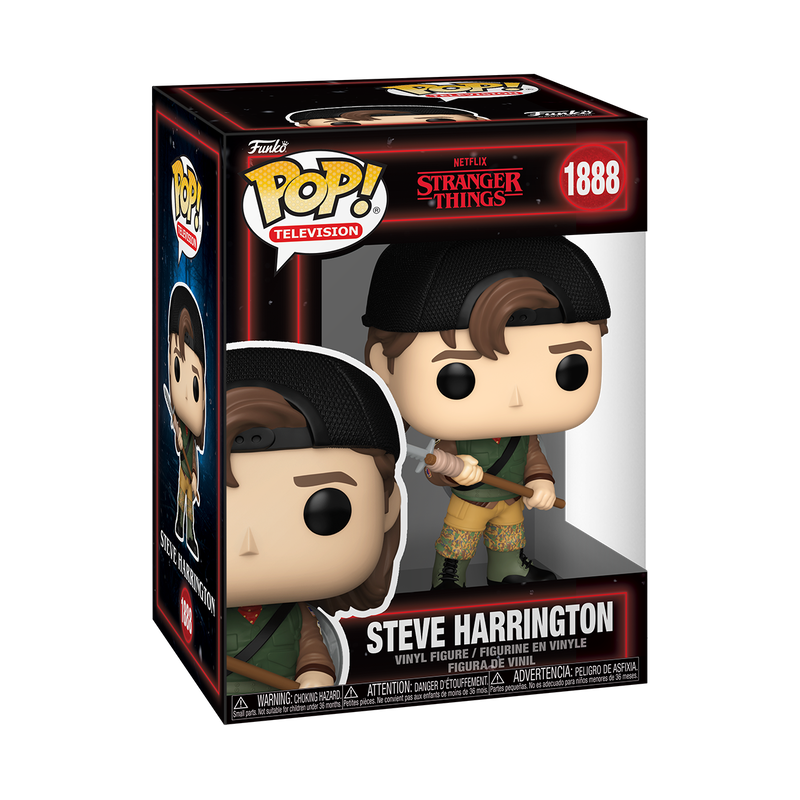 Pop! Stranger Things Steve Harrington with Spear Funko POP Vinyl Bild 1
