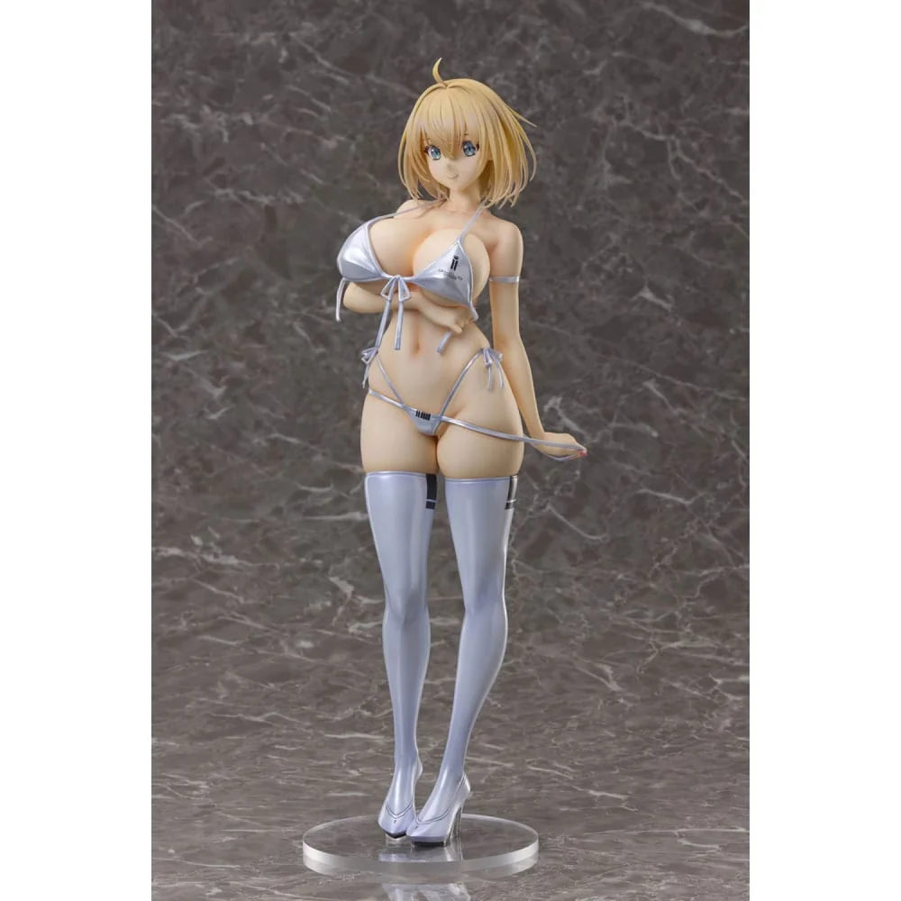 FREEing Bunny Suit Planning Sophia F. Shirring 1/4 Scale White Bikini Ver. PVC Statue - Manga & Anime Bild 1