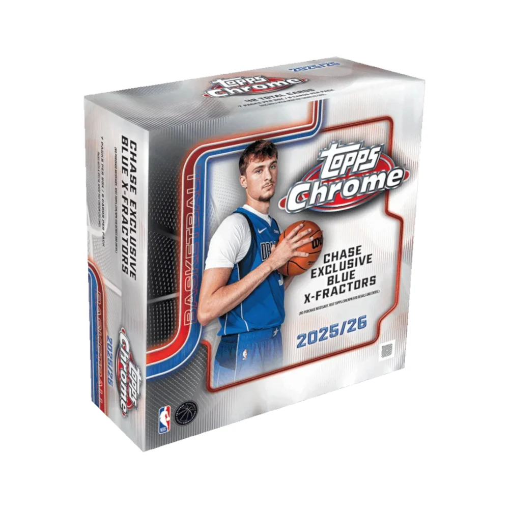 2025/26 Topps Chrome NBA Mega Box Bild 1
