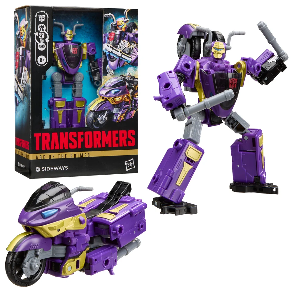 Transformers Age of the Primes Voyager Class Sideways Action Figure Set Bild 1