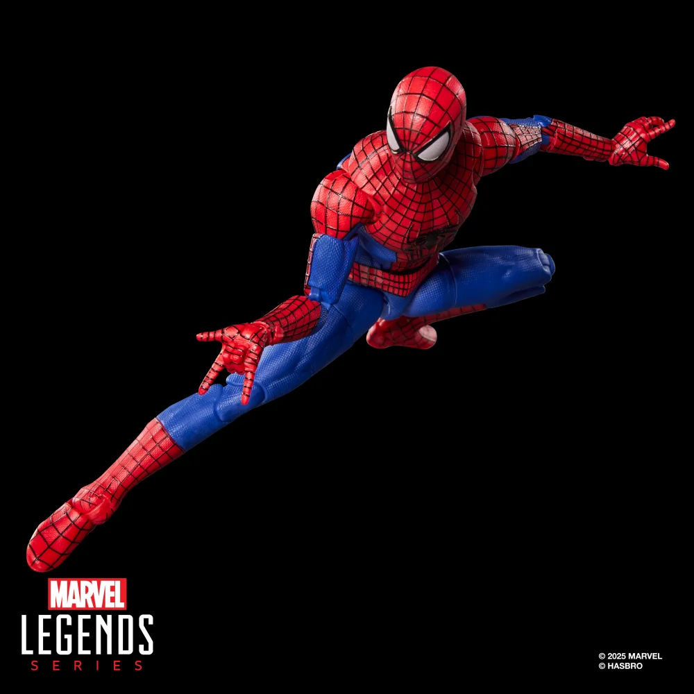 Marvel Legends Series The Amazing Spider-Man, Spider-Man: No Way Home Collectible 6-Inch Scale Action Figure Toy Bild 1