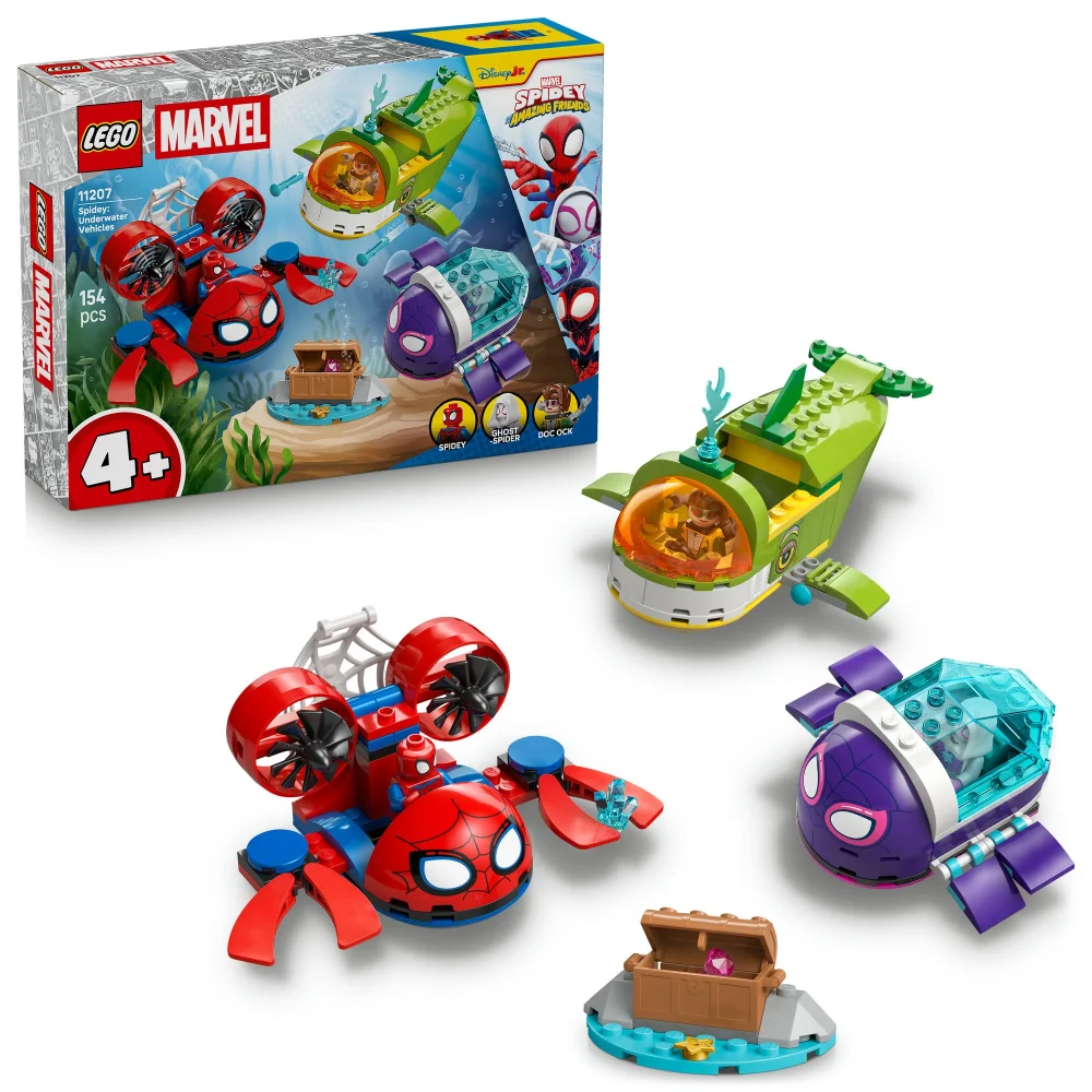 LEGO | Marvel Spidey: Underwater Vehicles Building Toy 11207 Bild 1