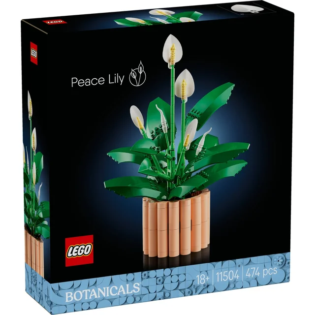 LEGO Botanicals Peace Lily Artificial Plant Building Set 11504