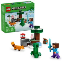 LEGO Minecraft Steve’s Taiga Adventure Toy for Kids 21583
