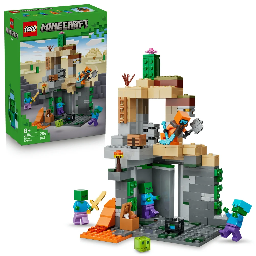 LEGO Minecraft Zombie Dungeon Building Toy for Kids 21587 Bild 1