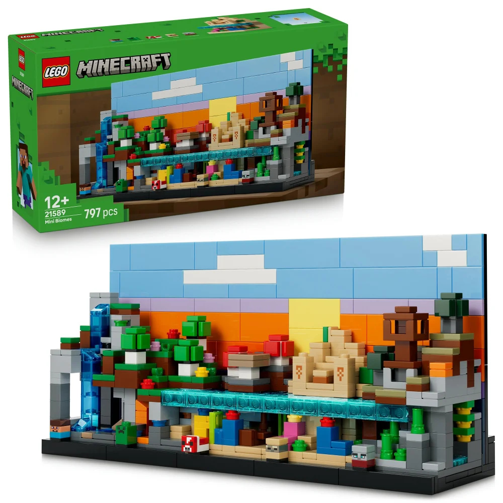 LEGO Minecraft Mini Biomes Building Toy for kids 21589 Bild 1