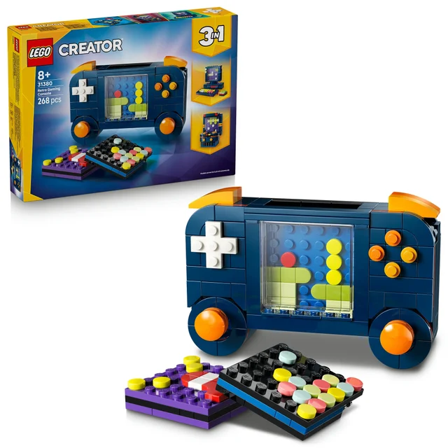 LEGO Creator 3in1 Retro Gaming Console Building Toy 31380