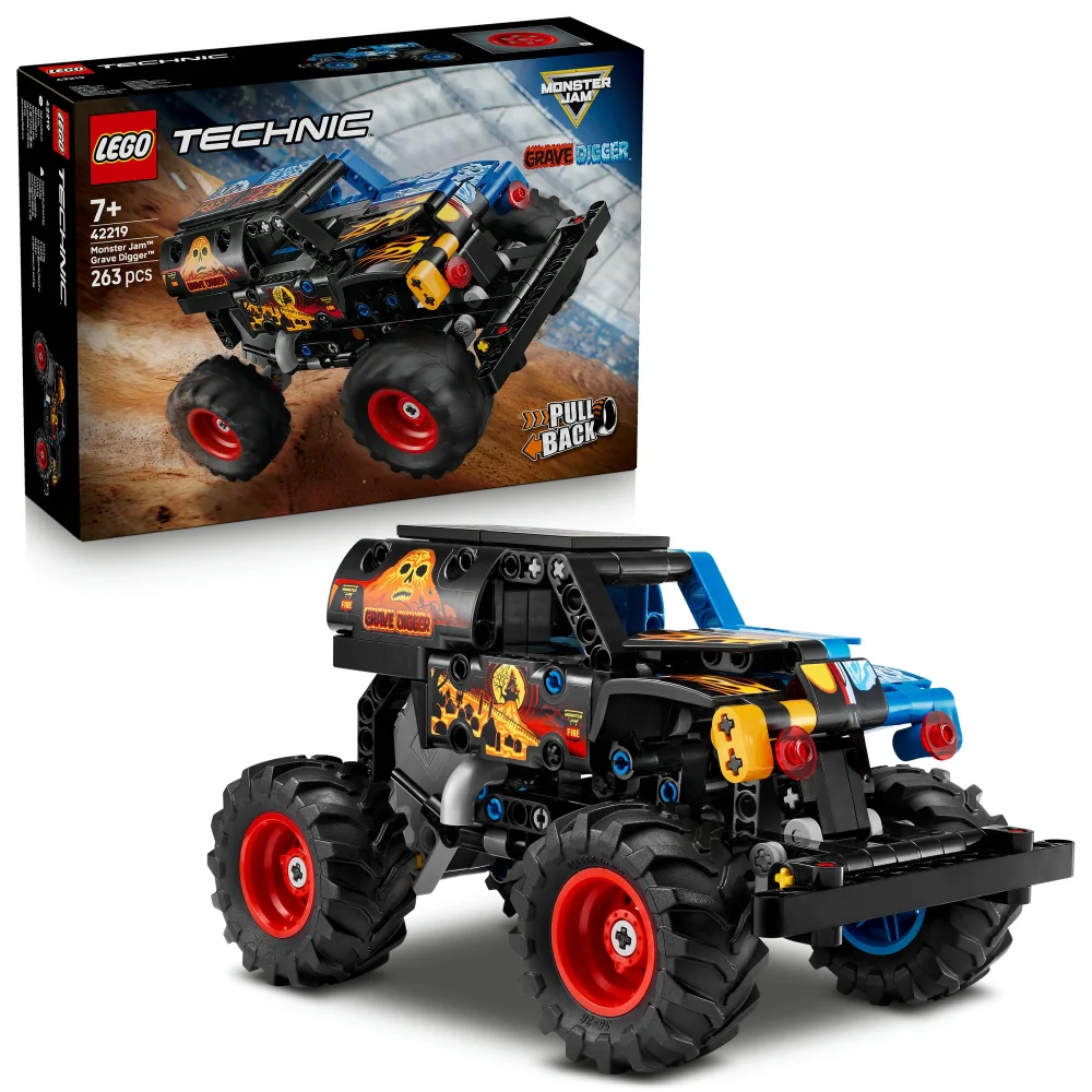 LEGO Technic Monster Jam Grave Digger Fire and Ice 42219 Bild 1