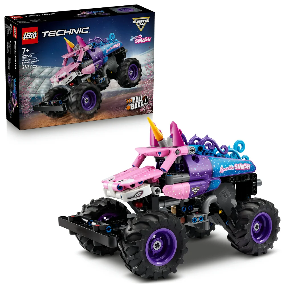 LEGO Technic Monster Jam Sparkle Smash Pull-Back Toy 42220 Bild 1