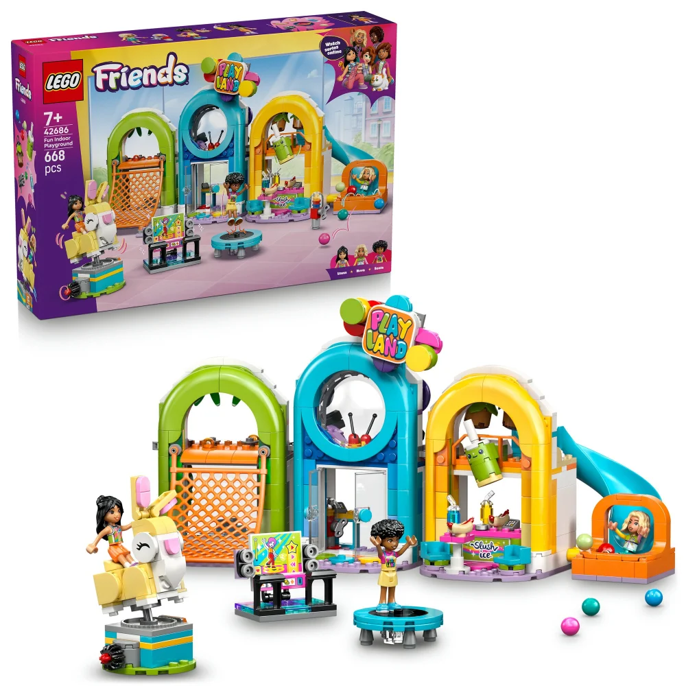 LEGO Friends Fun Indoor Playground Toy with Mini Dolls 42686 Bild 1
