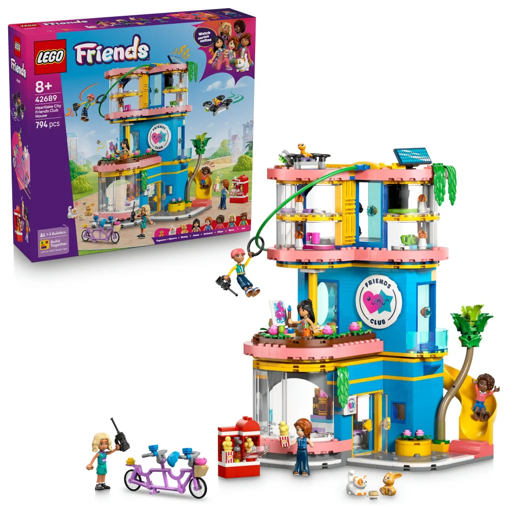 LEGO Friends Heartlake City Friends Club House Toy 42689 Bild 1