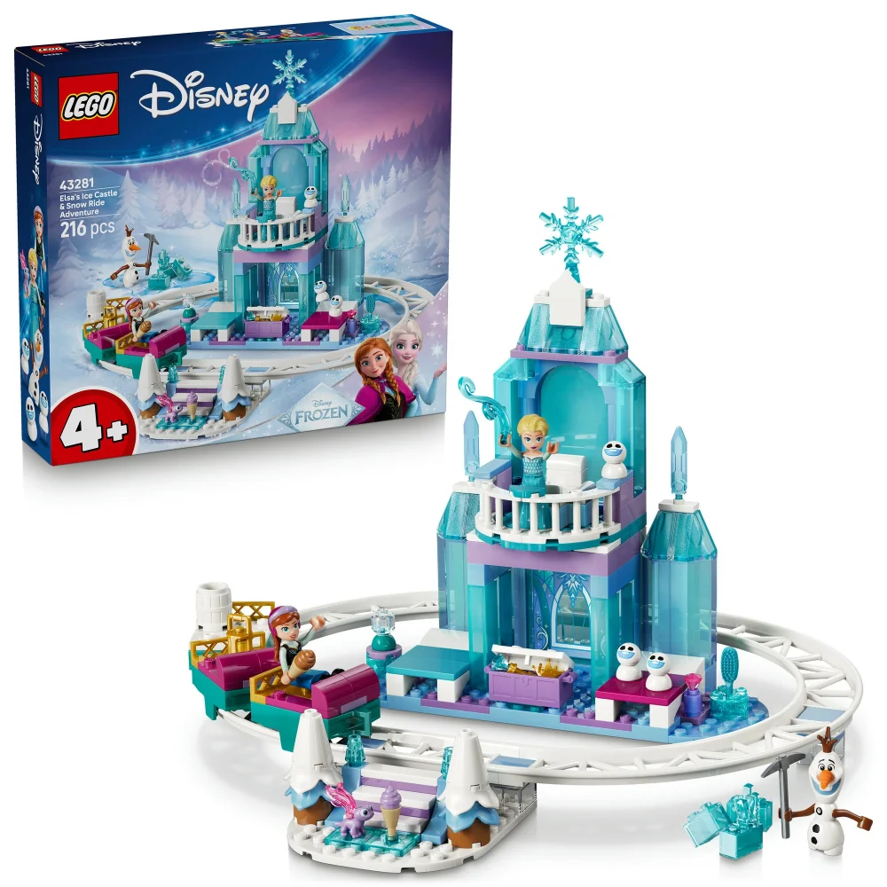 LEGO | Disney Frozen Elsa’s Ice Castle & Snow Ride Adventure 43281 Bild 1