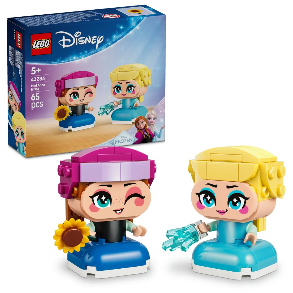 LEGO | Disney Frozen Mini Anna & Elsa Building Toys 43284 Bild 1