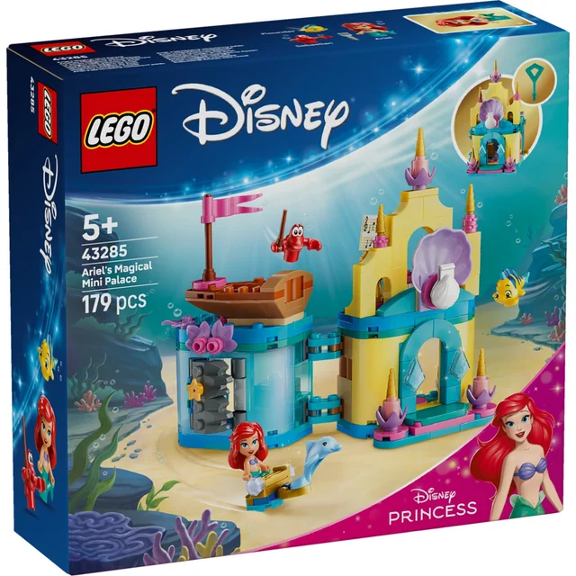 LEGO | Disney Princess Ariel’s Magical Mini Palace Toy 43285