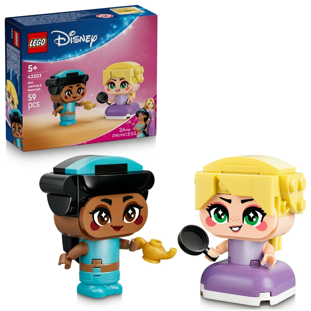 LEGO | Disney Princess Mini Jasmine & Rapunzel Figures 43303 Bild 1