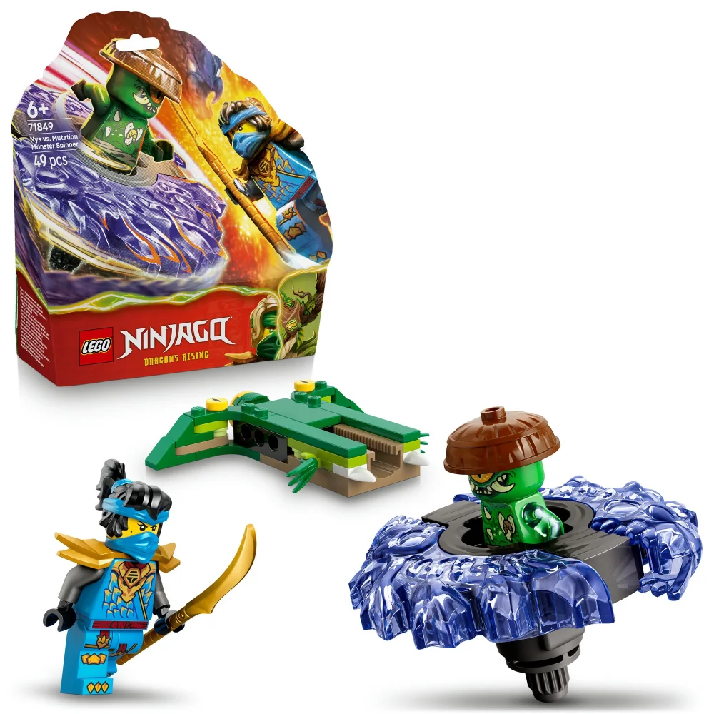 LEGO NINJAGO Nya vs. Mutation Monster Spinner Toy 71849 Bild 1