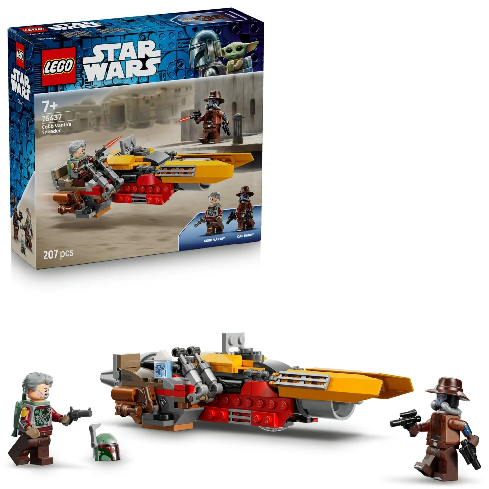 LEGO Star Wars Cobb Vanth’s Speeder Toy for Kids 75437 Bild 1