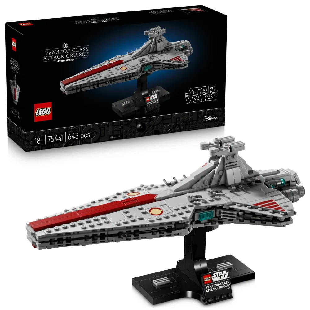 LEGO Star Wars Venator-Class Attack Cruiser Model Kit 75441 Bild 1