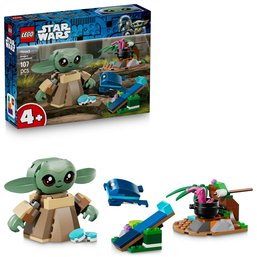 LEGO Star Wars Grogu’s Homestead Toy Building Set 75443 Bild 1