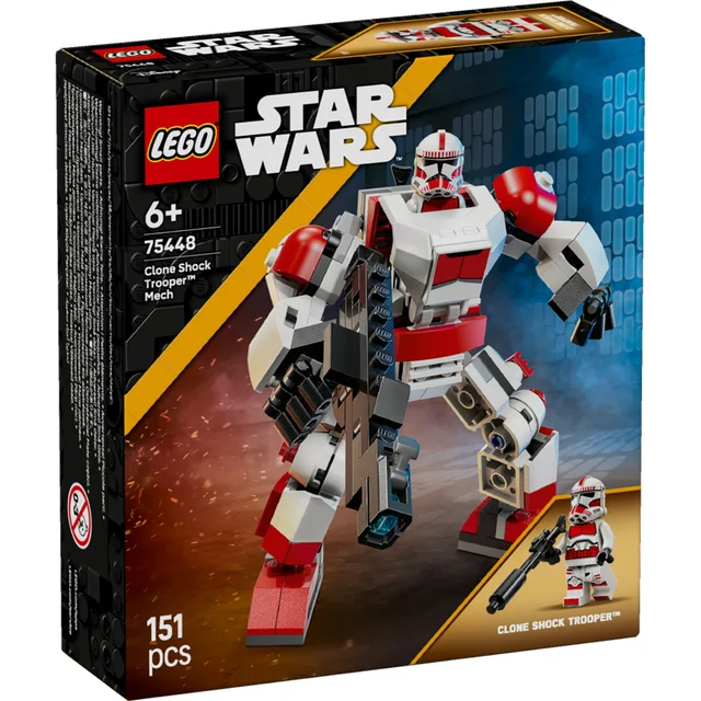 LEGO Star Wars Clone Shock Trooper Mech Building Toy 75448