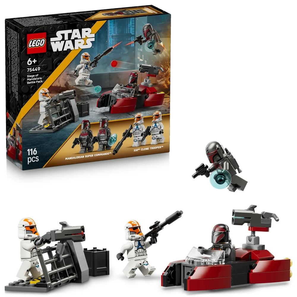 LEGO Star Wars Siege of Mandalore Battle Pack Set 75449 Bild 1