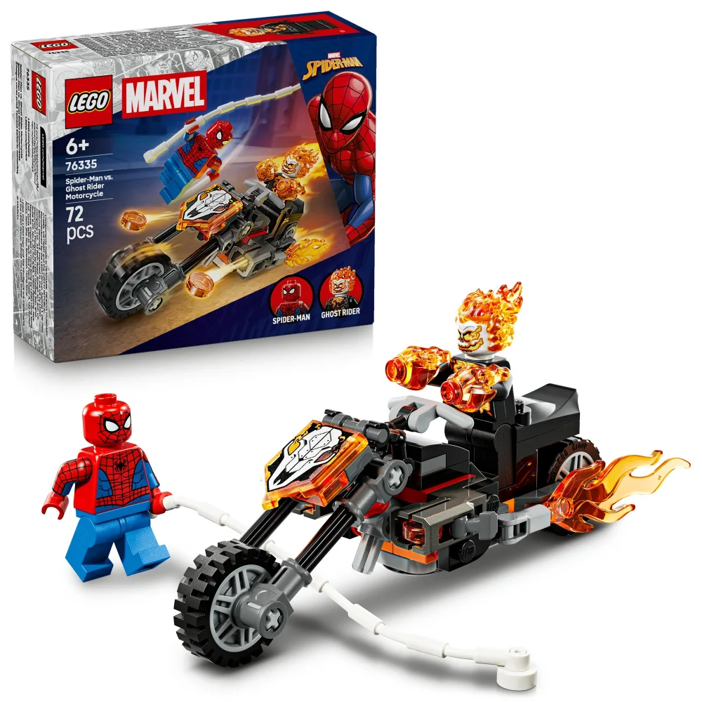 LEGO | Marvel Spider-Man vs. Ghost Rider Motorcycle 76335 Bild 1