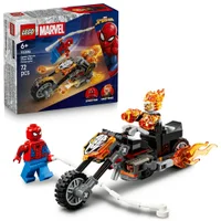 LEGO | Marvel Spider-Man vs. Ghost Rider Motorcycle 76335