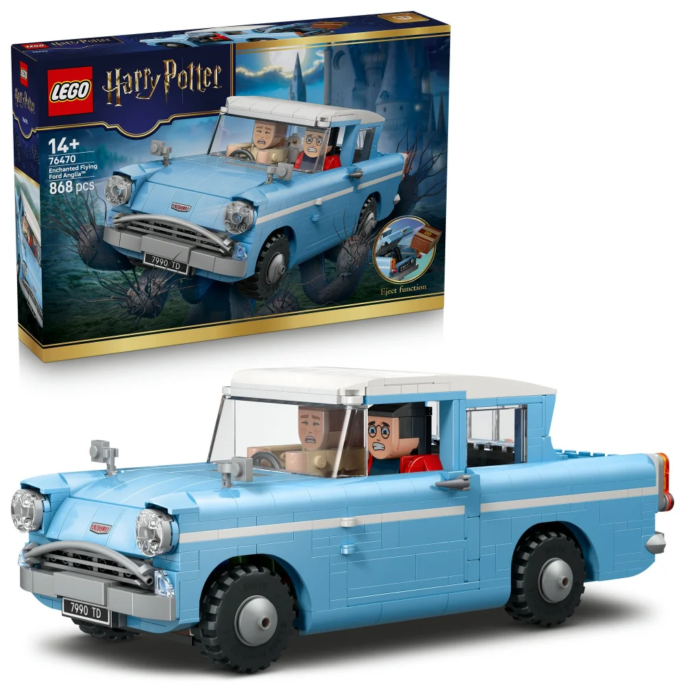 LEGO Harry Potter Enchanted Flying Ford Anglia Car Toy 76470 Bild 1