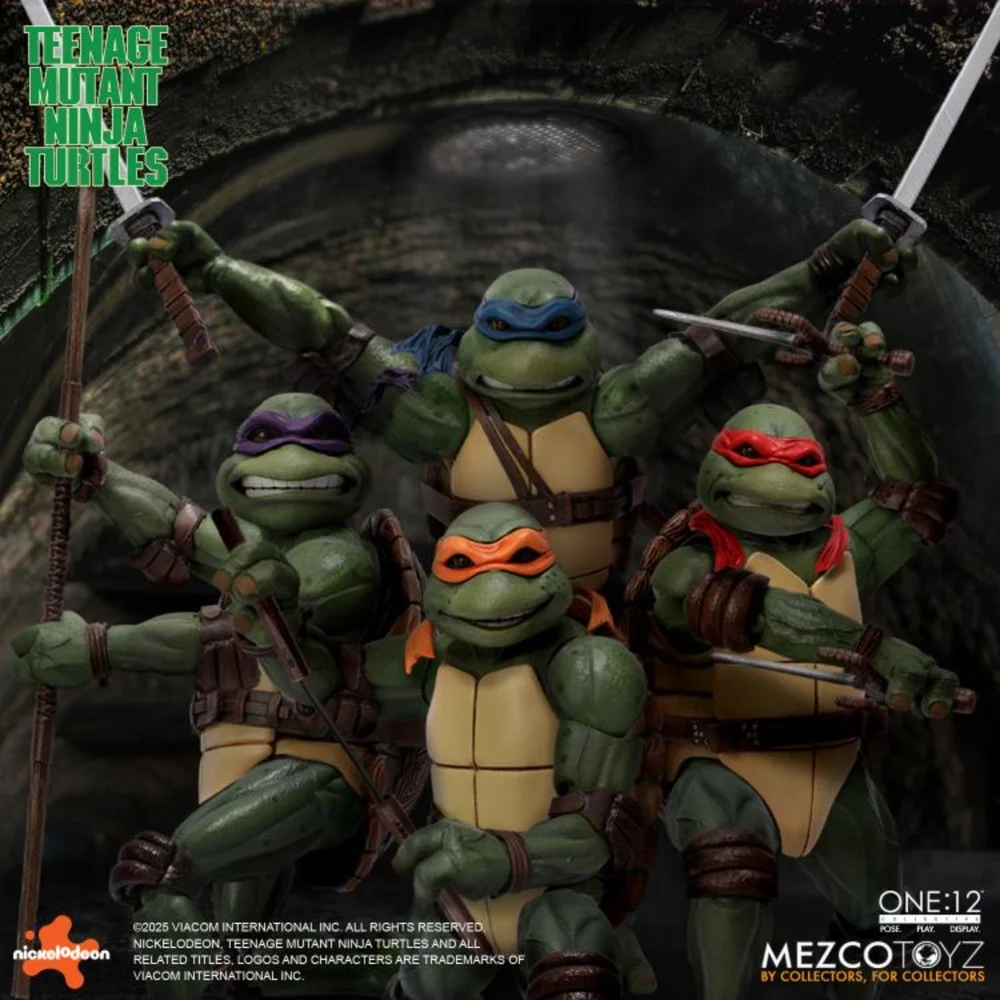 TMNT 1990 MOVIE ONE:12 COLLECTIVE BOX SET - TEENAGE MUTANT NINJA TURTLES Bild 1